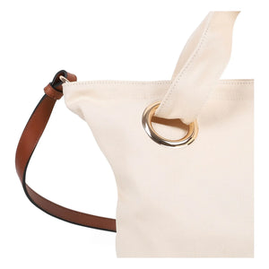 Chloé - Bolso tote con logo de algodón orgánico | Tiza