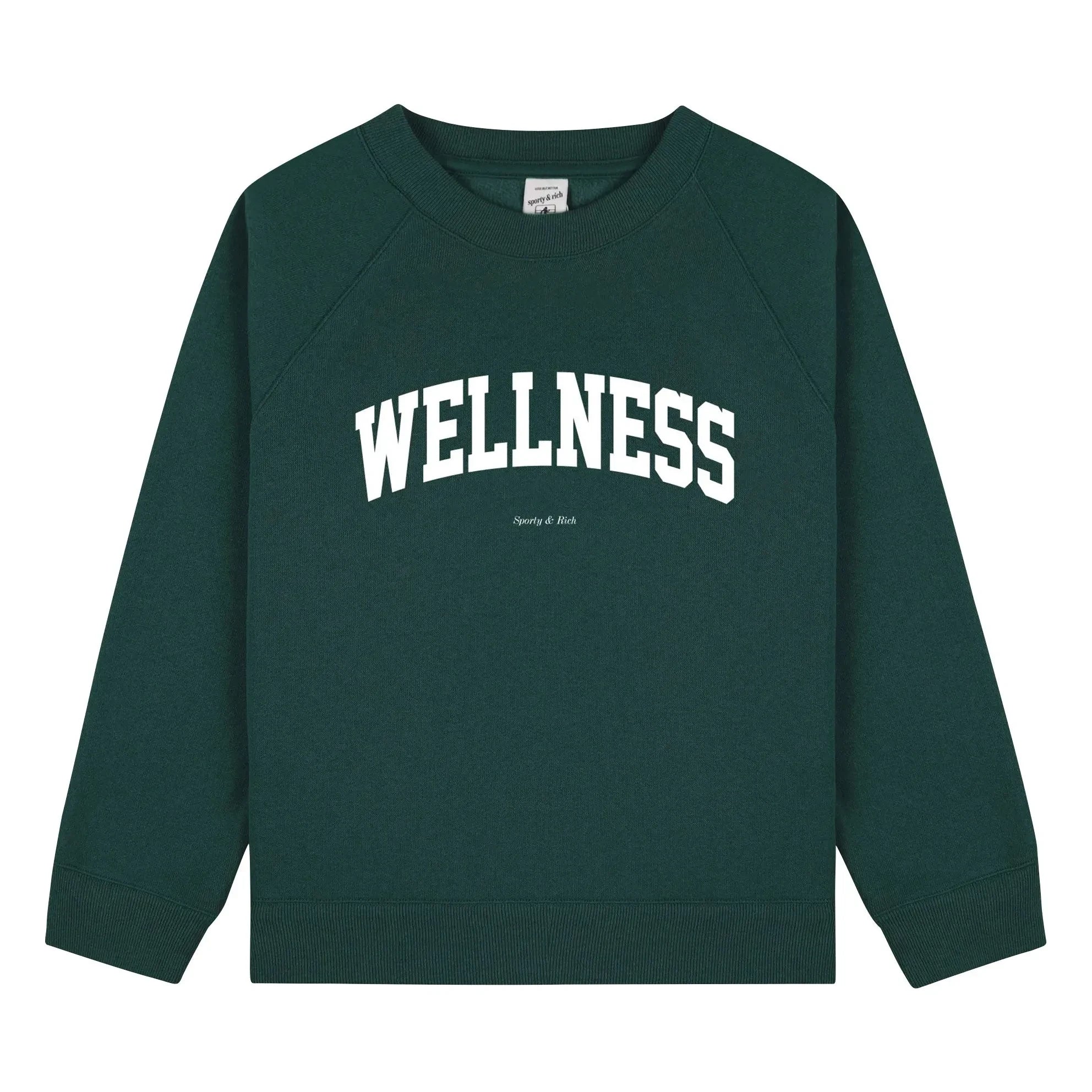 Sporty & Rich - Ivy Wellness Sweat | Verde oscuro