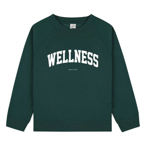 Sporty & Rich - Ivy Wellness Sweat | Verde oscuro