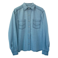 THEAVANT - Camisa de jean Love Light | Azul