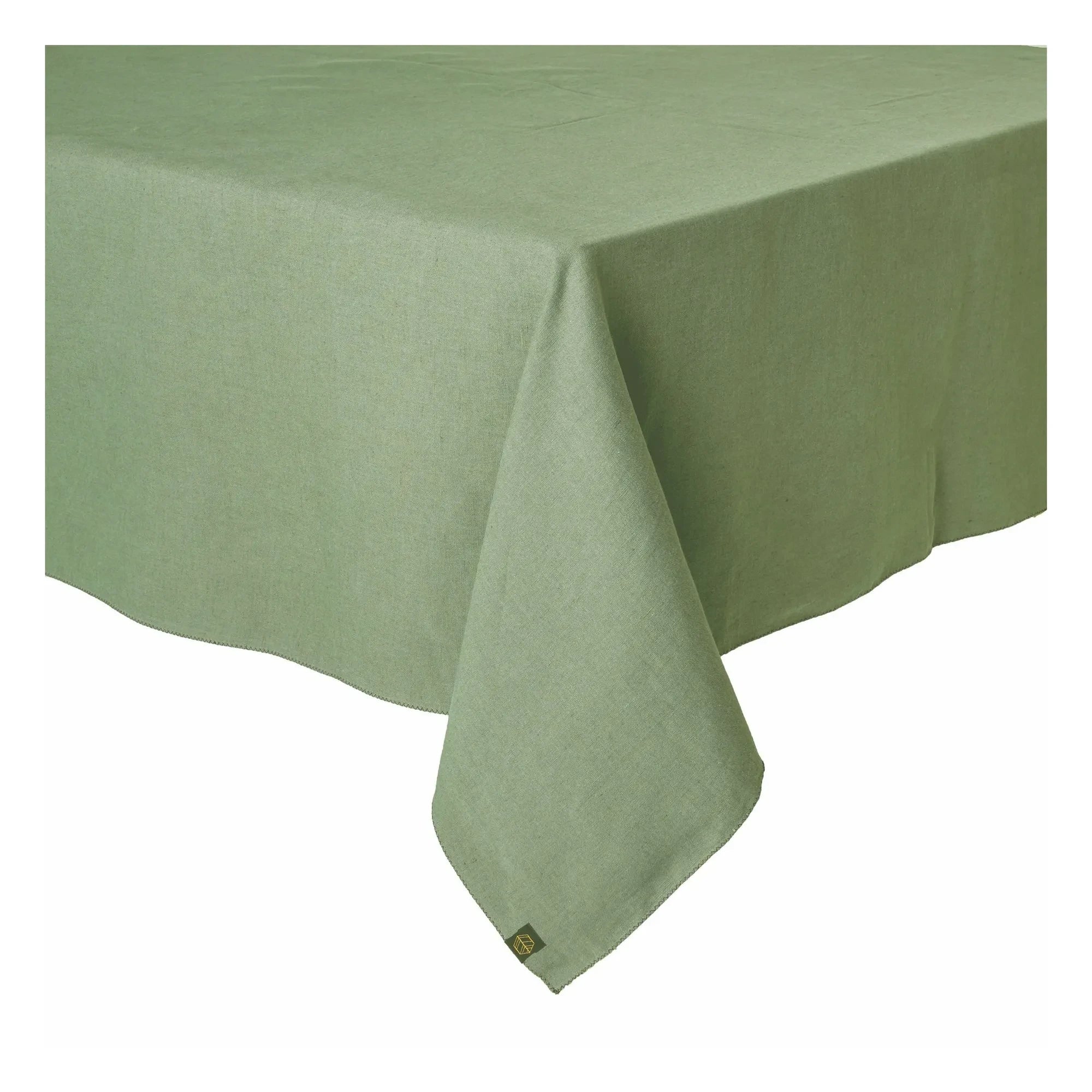 Haomy - Mantel individual Zilia | Verde almendra