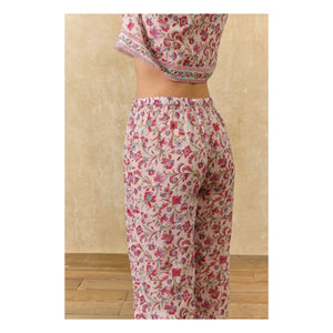 Louise Misha - Pijama Louka de algodón orgánico | Rosa