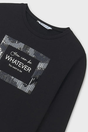 Blusa de manga larga para niña Mayoral