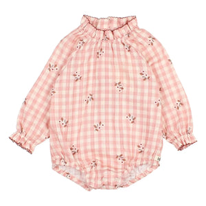 Búho - Vichy Mono Floral | Rosa