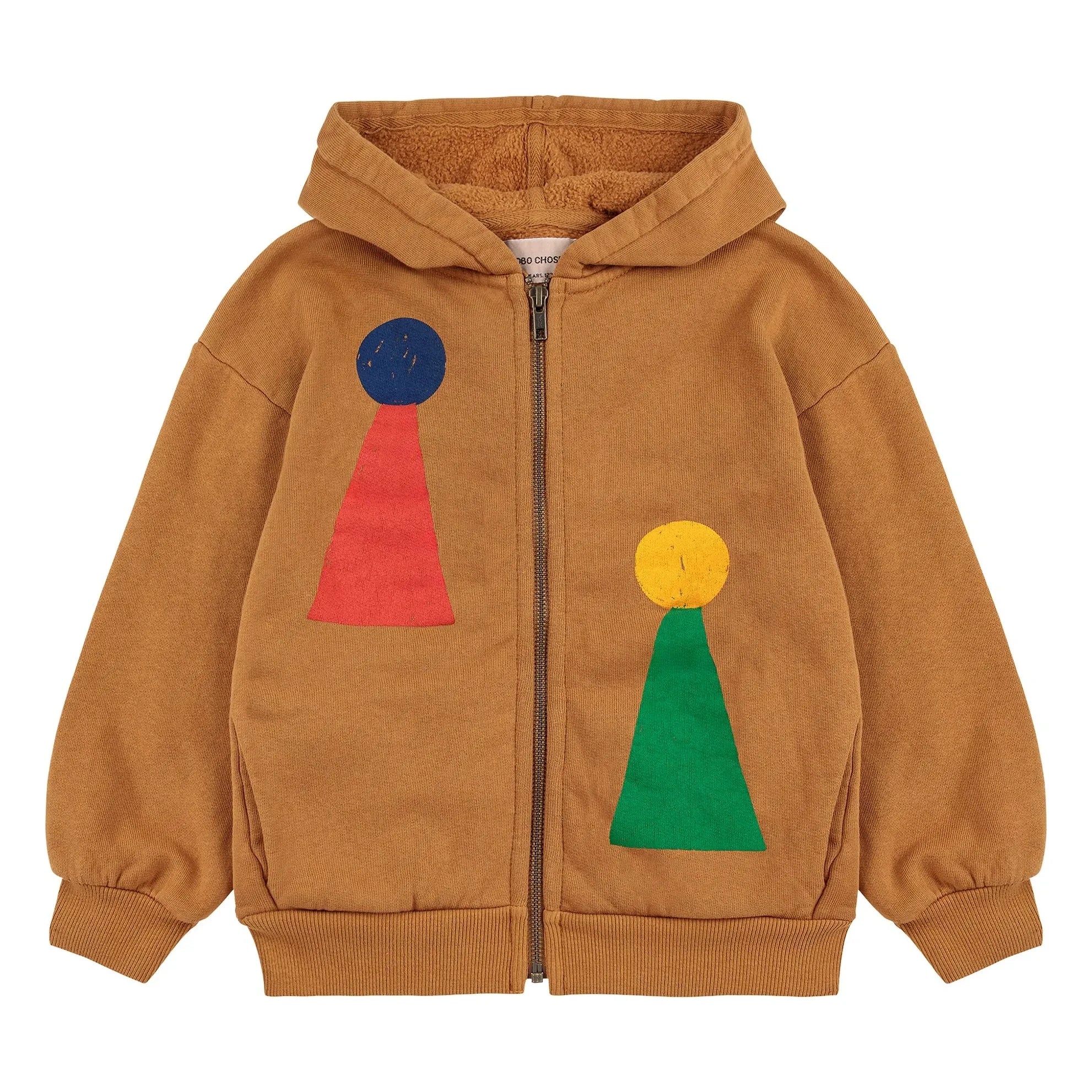 Bobo Choses - Sudadera con capucha de algodón orgánico | Marrón