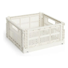 Hay - Cajón plegable cuadrado | Blanco