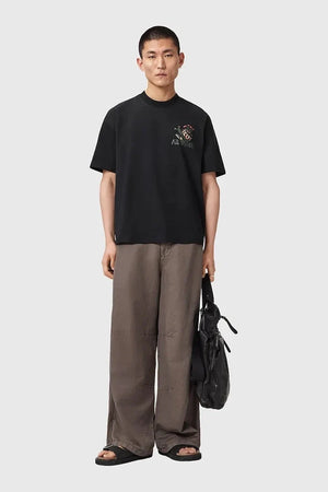 Camiseta Oversize de Algodón para Hombre AllSaints CACTI