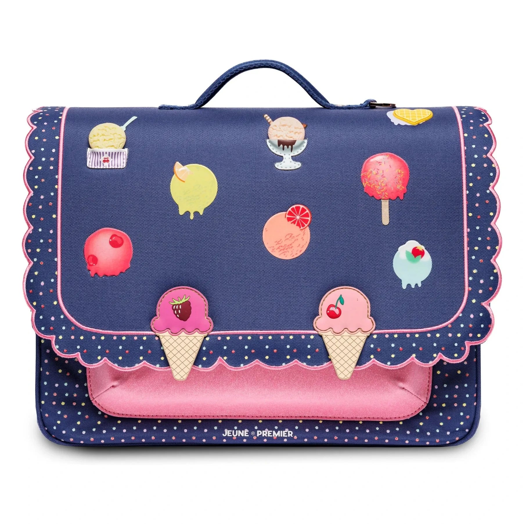 Jeune Premier - Bolso de hombro Midi Disco Dip | Azul