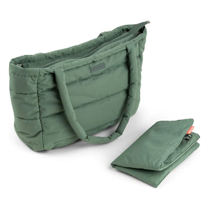 Done by deer - Bolso de maternidad acolchado | Verde