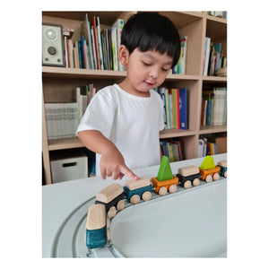 Plan Toys - Ahşap Yüksek Hızlı Tren