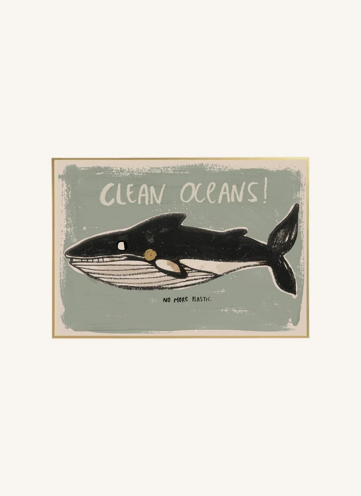 Studio Loco - Póster grande Océano Limpio