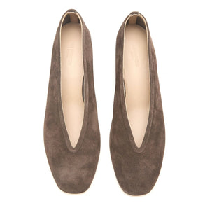 Le Monde Beryl - Zapatos de tacón Luna de ante | Marrón