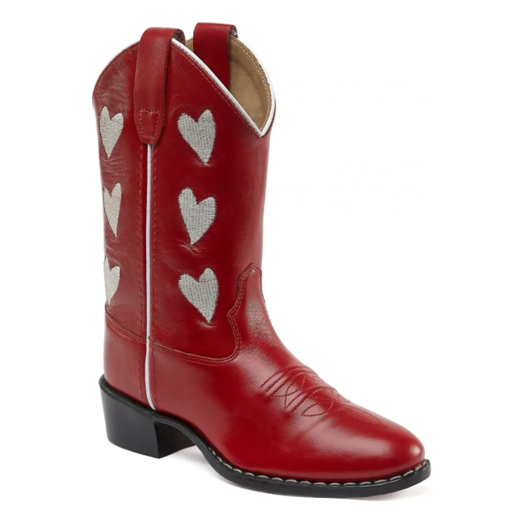Bootstock - Santiags Hearts Rojo | Rojo