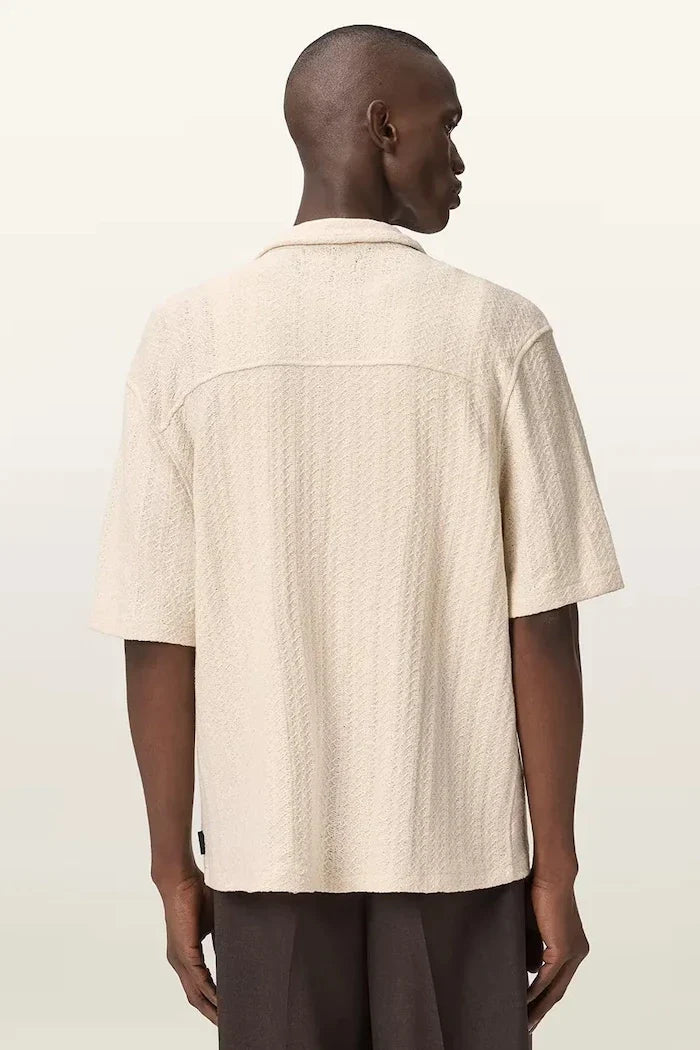 AllSaints TRACE Camisa de algodón
