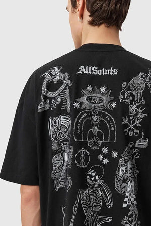 Camiseta de algodón TERRA de AllSaints