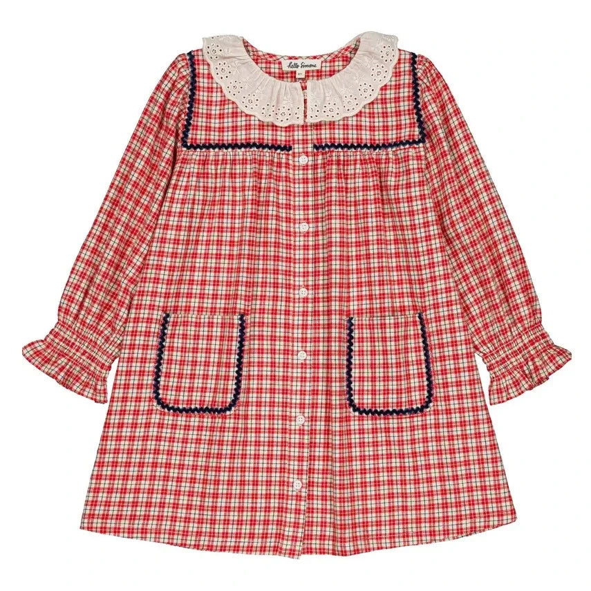 Hola Simone - Vestido Agatha Ekoseli | Rojo