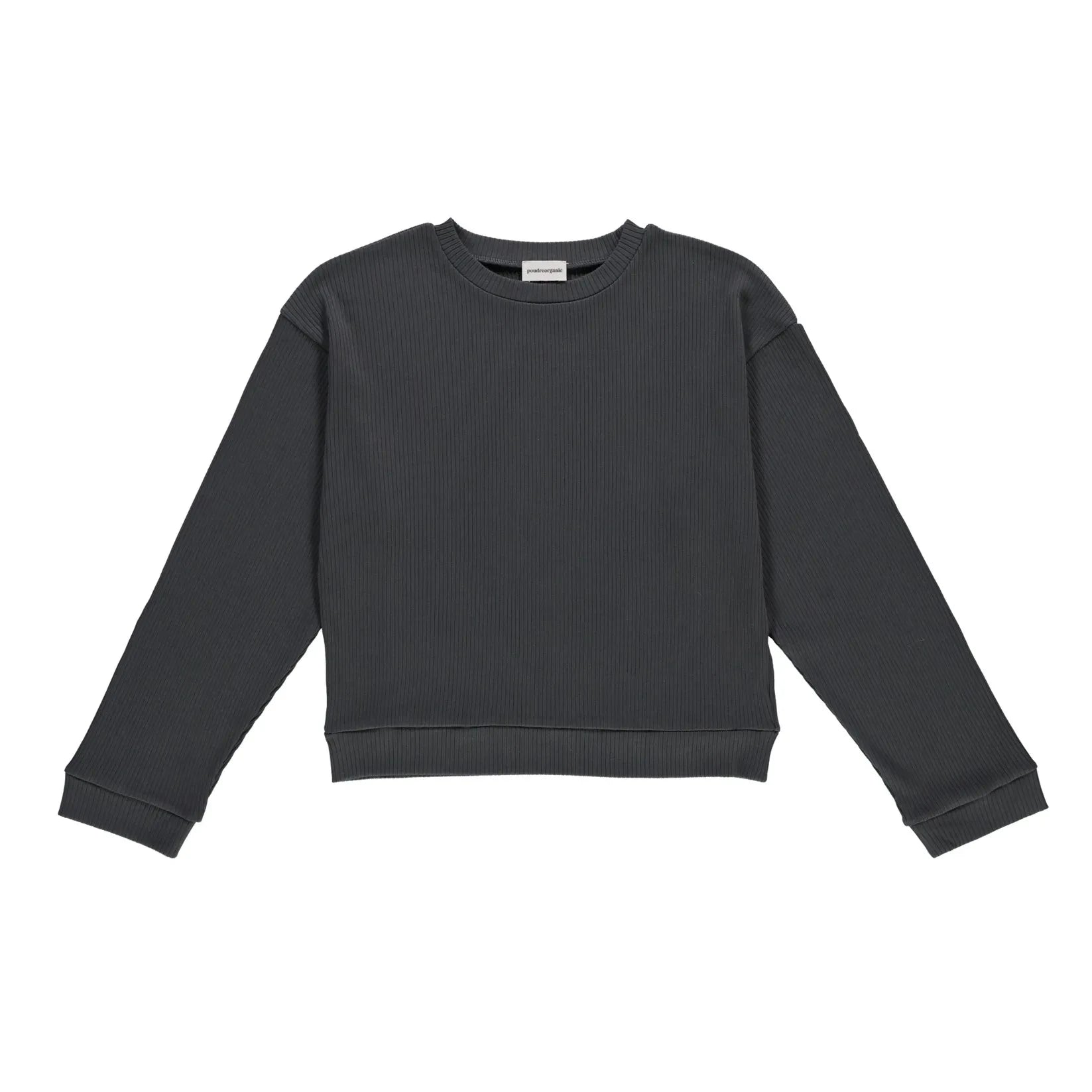 Poudre Organic - Oolong Jersey Camiseta | Negro