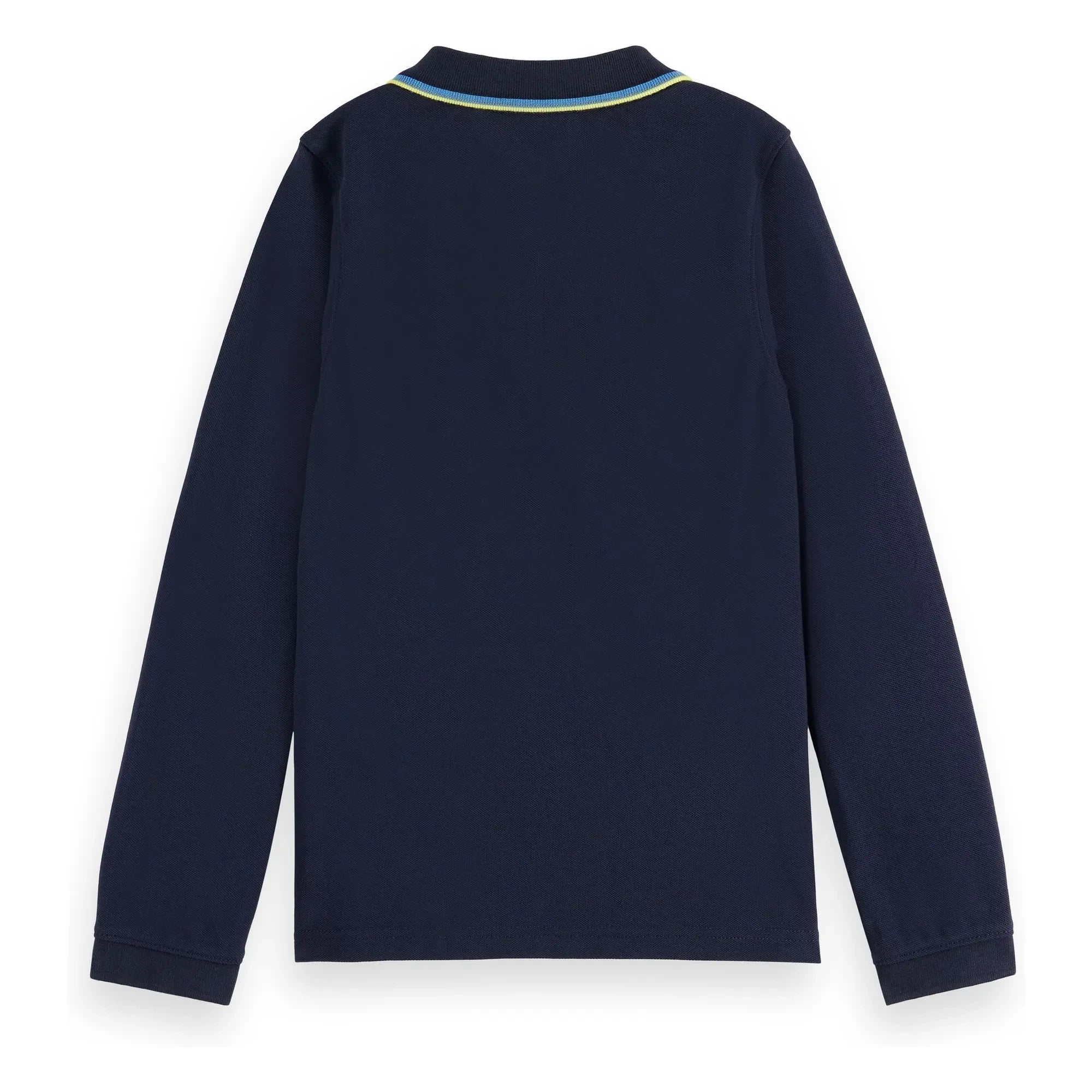 Scotch & Soda - Polo de piqué de manga larga | Azul marino
