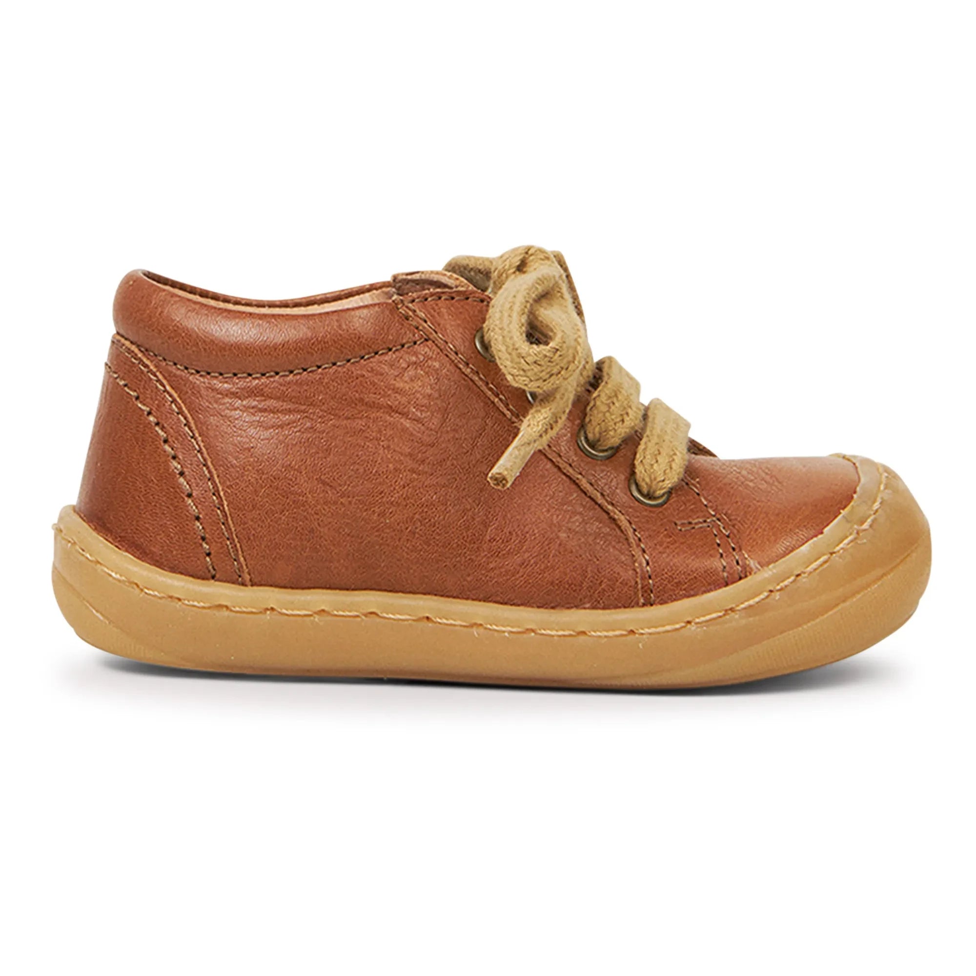 Petit Nord - Zapatillas con Cordones de Uso Diario | Coñac
