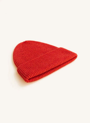 Hvid - Fonzie Gorra de Merino | Rojo