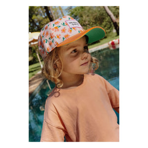 Hello Hossy - Gorra con visera curvada de fibra reciclada | Naranja