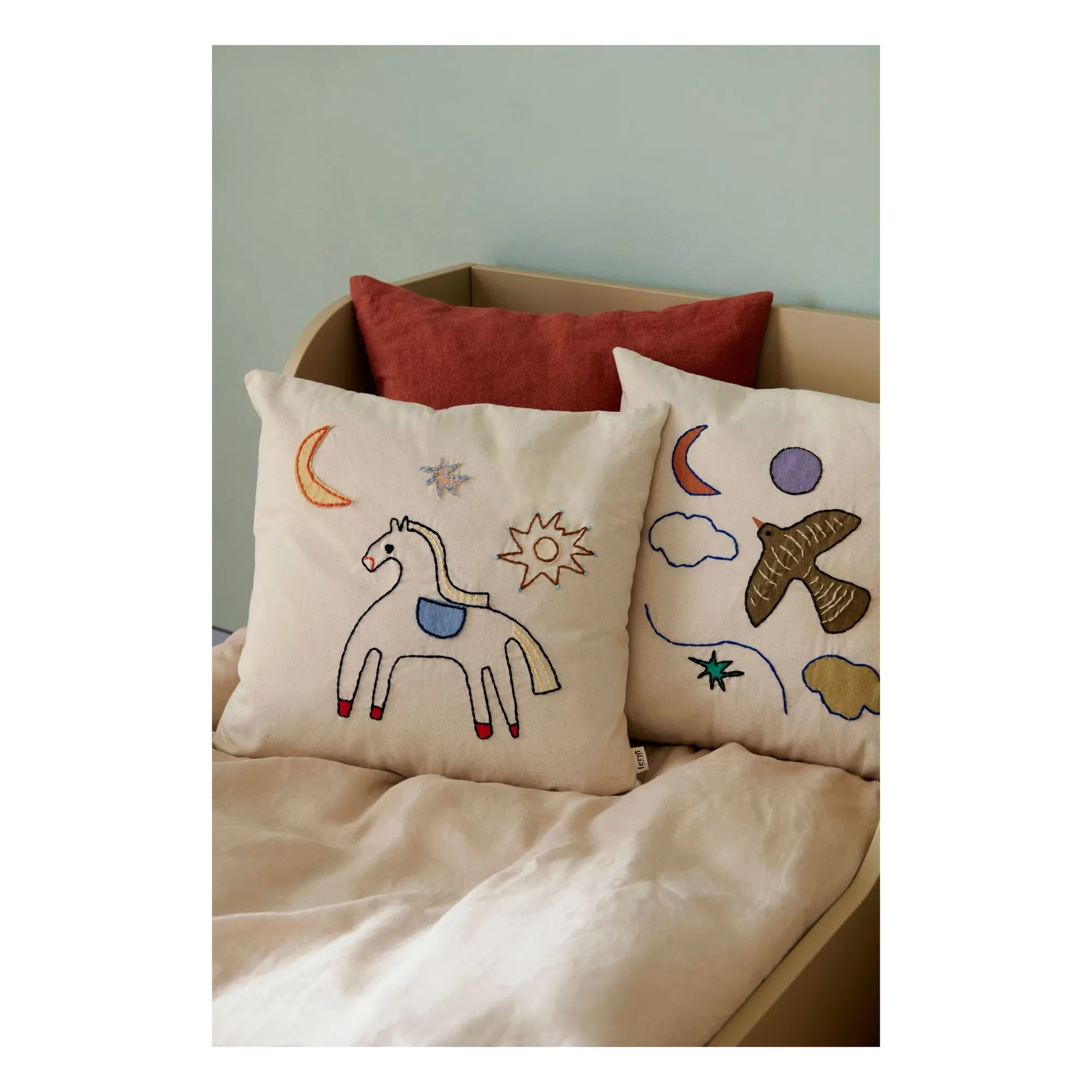 Ferm Living Kids - Cojín Caballo Naive