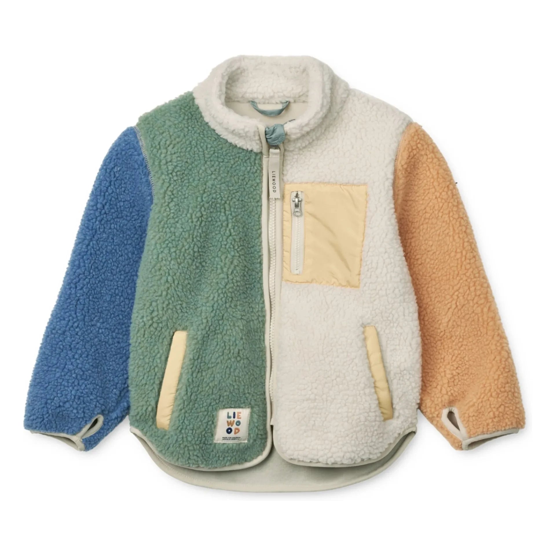 Liewood - Chaqueta Polar de Fibra Reciclada Nolan | Verde Menta