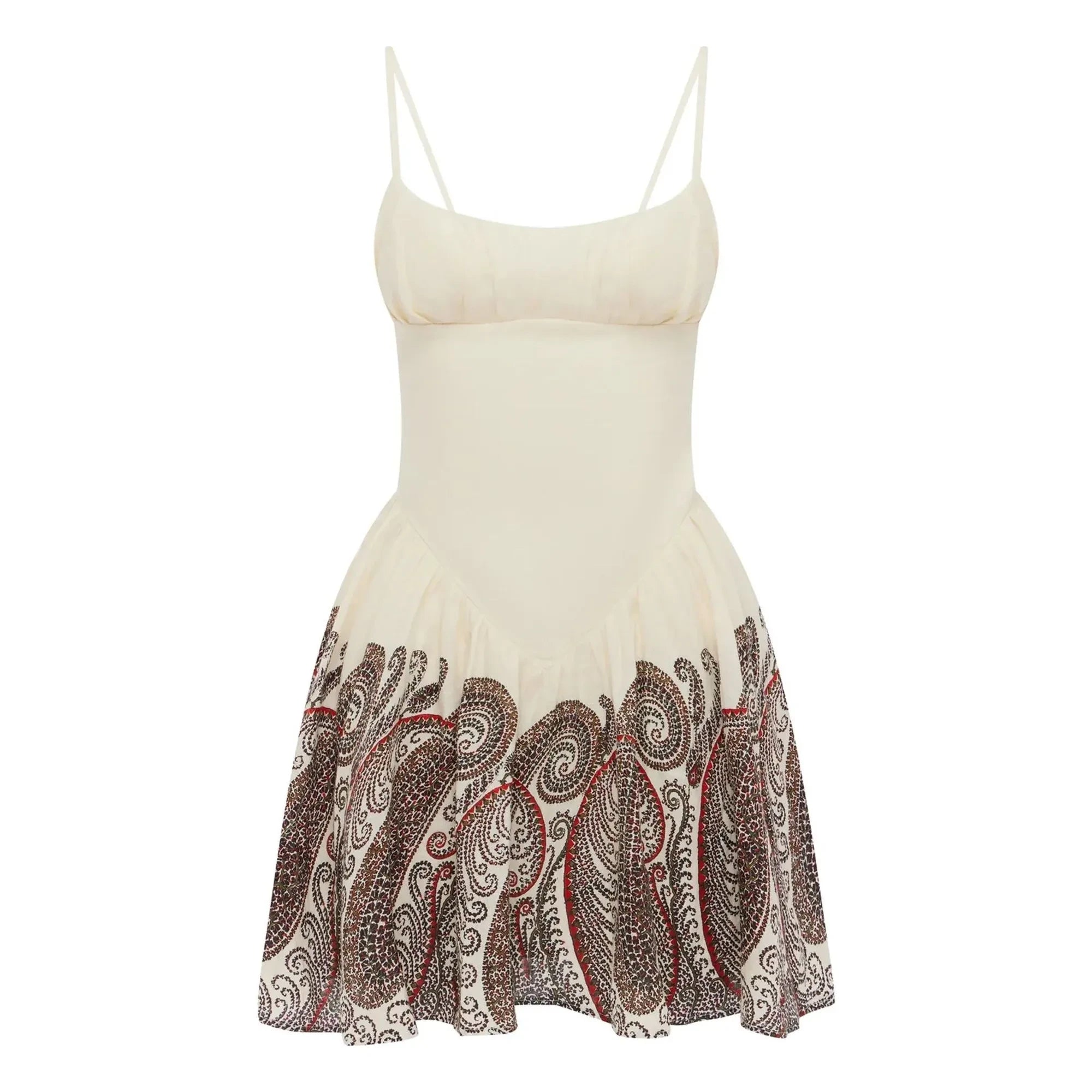 Boteh - Vestido de lino Cassia | Crema
