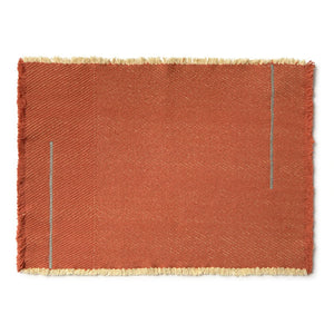 Lorena Canals - Twill servis altlıkları - 2'li Set | Terracotta