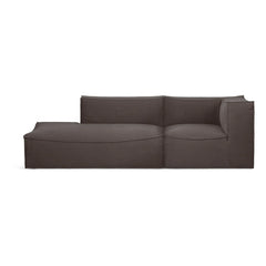 Ferm Living - Sofá modular Catena 2 | Marrón
