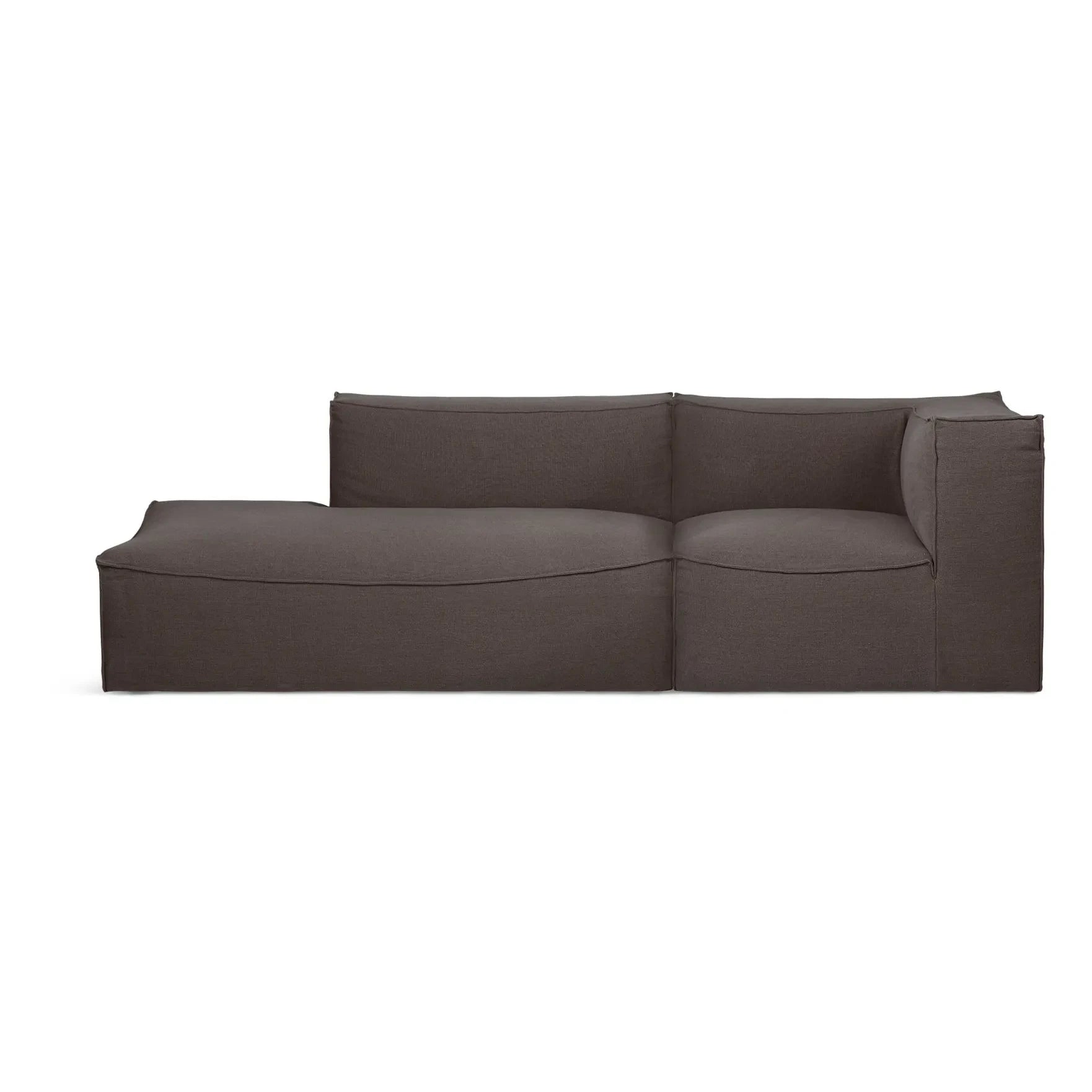 Ferm Living - Sofá modular Catena 2 | Marrón