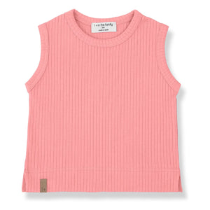 1+ en la familia - Camiseta de tirantes acanalada Mora | Rubor