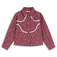 La nueva sociedad - Camisa Bordeaux Bloom