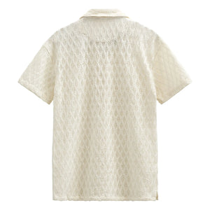 Anerkjendt - Camisa de encaje Akleander Ao | Beige