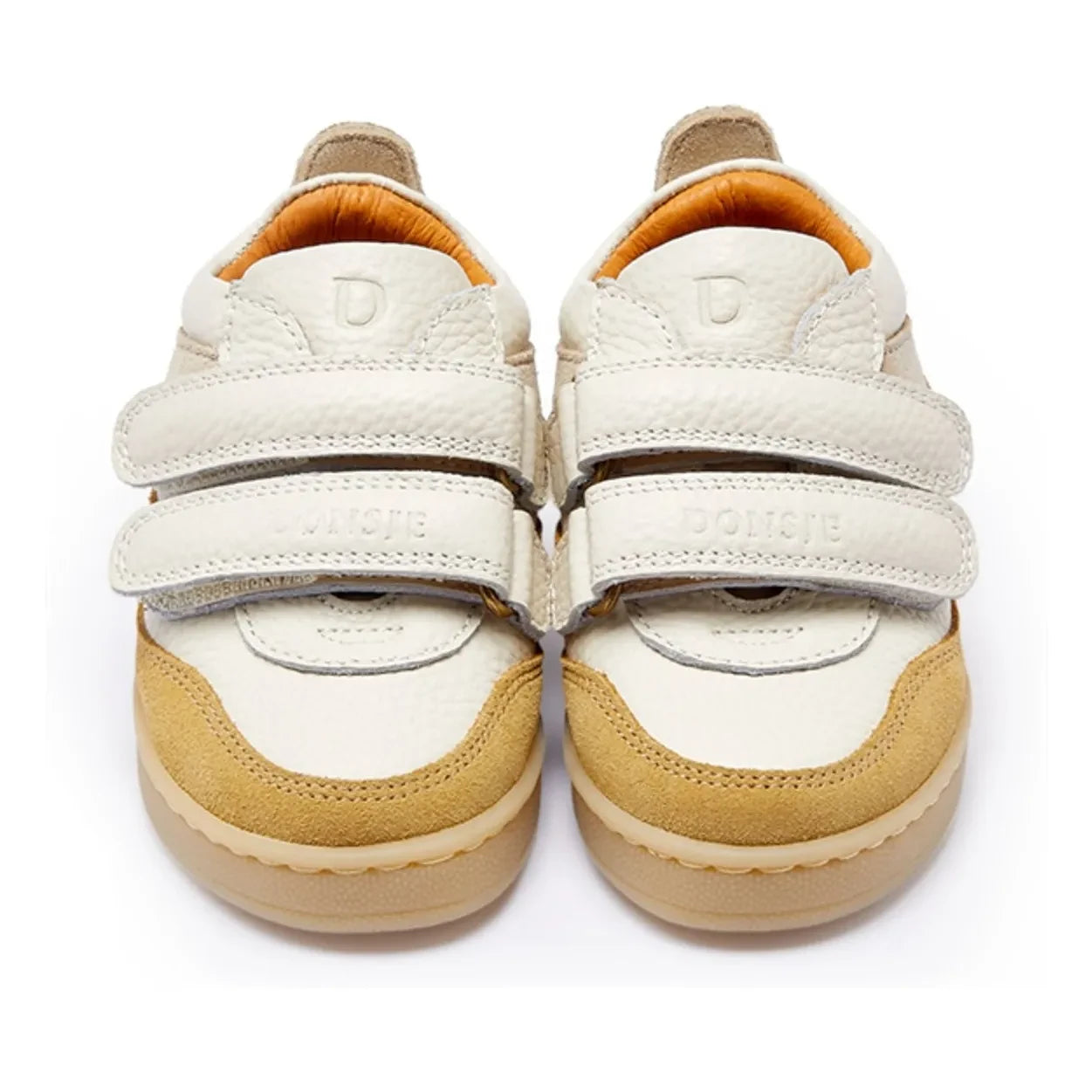 Donsje - Zapatilla de ante Pesio Scratch | Mostaza