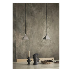 Ferm Living - Portavelas Yara | Gris oscuro