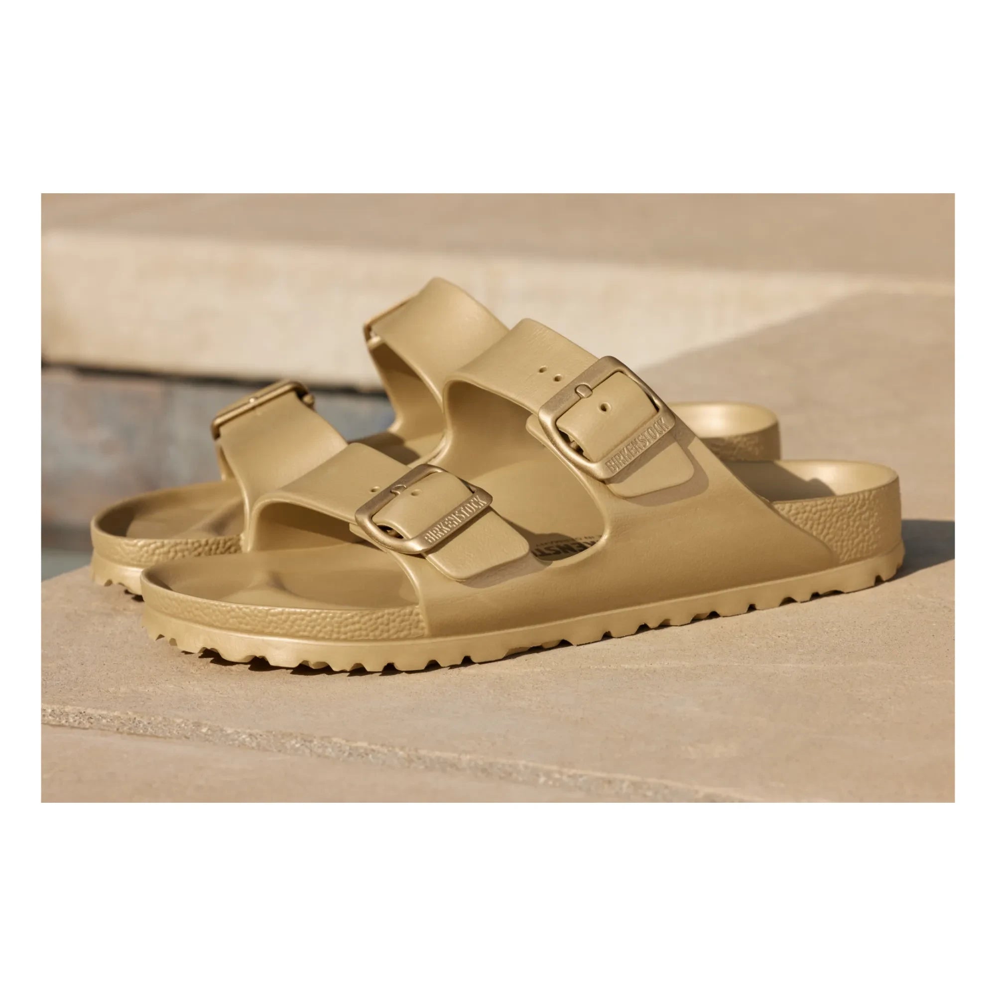 BIRKENSTOCK - Sandalias Arizona EVA Horma Estrecha | Dorado
