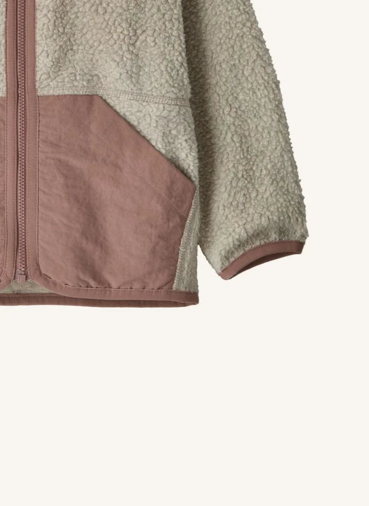 Patagonia - Chaqueta de forro polar shearling de fibra reciclada | Mauve