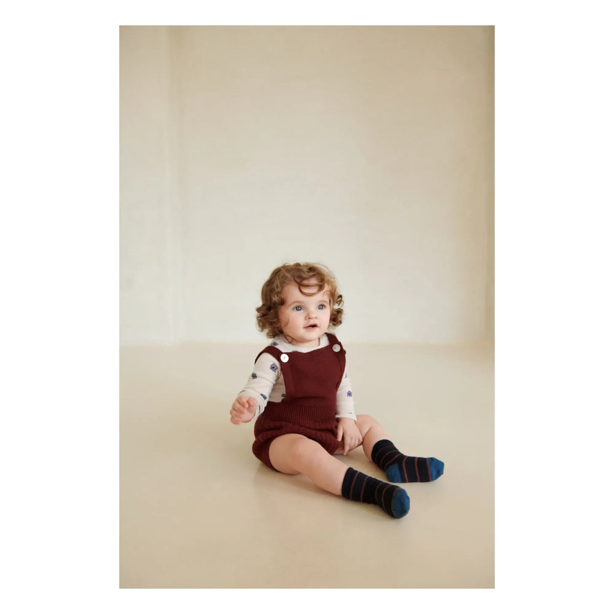 FUB - Body Paisley Punto Extra Fino de Lana Merino | Ecru