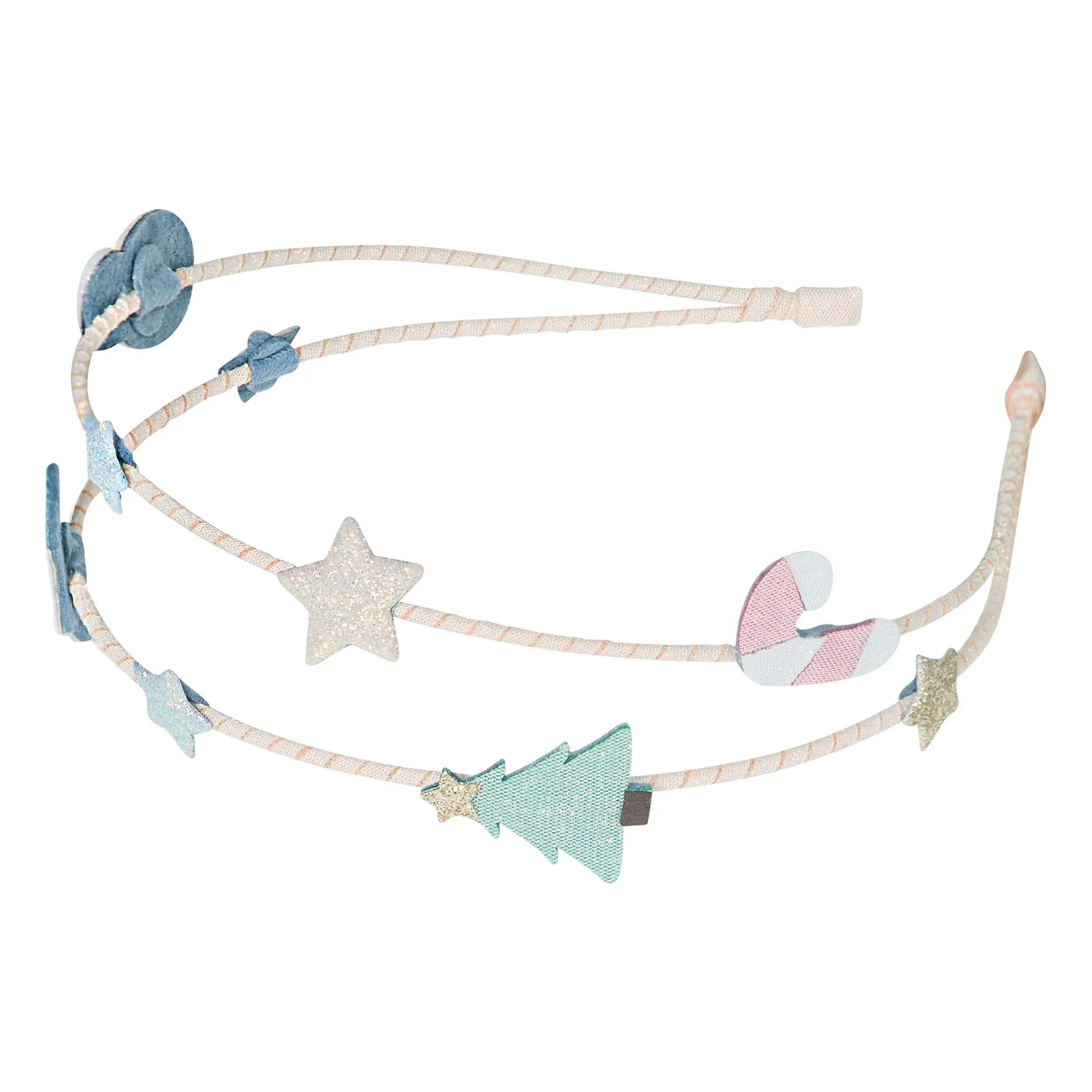 Mimi & Lula - Diadema de muñeco de nieve de Alicia | Azul