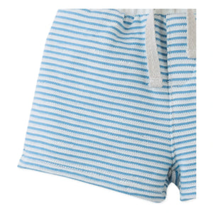Gingersnaps - Shorts texturizados a rayas Dreyfus | Azul