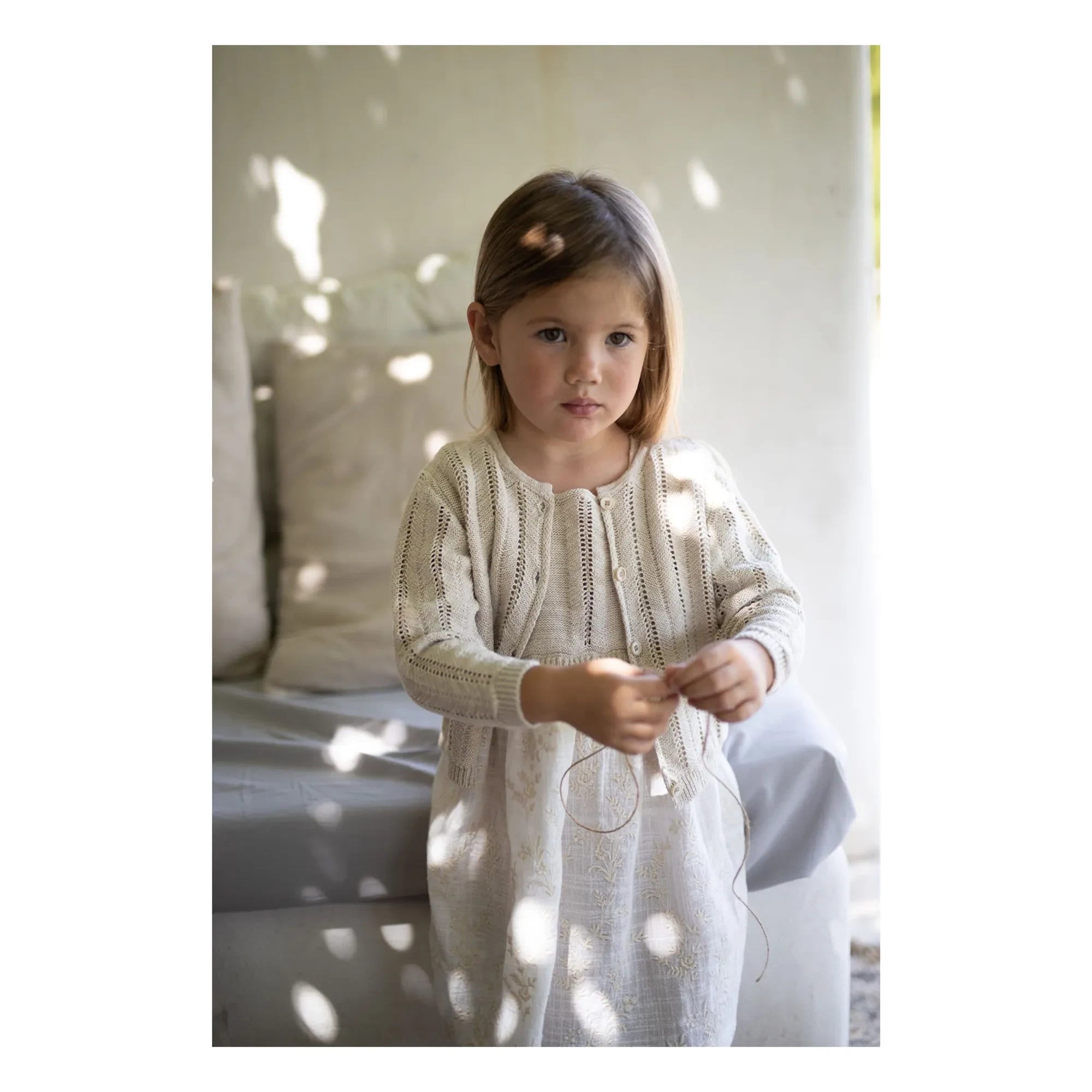 1+ in the family - Vestido Bordado Soana | Crudo