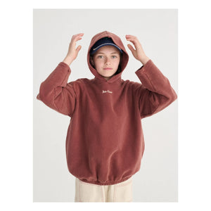 Bobo Choses - Sudadera con capucha de algodón orgánico Bobo Choses | Marrón