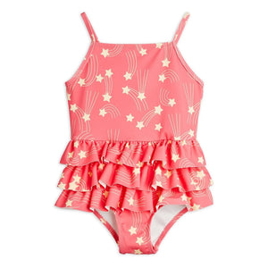 Mini Rodini - Bañador Flying Stars de Fibras Recicladas | Rosa