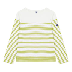 Petit Bateau - Camiseta marinera Petit Bateau | Amarillo verde