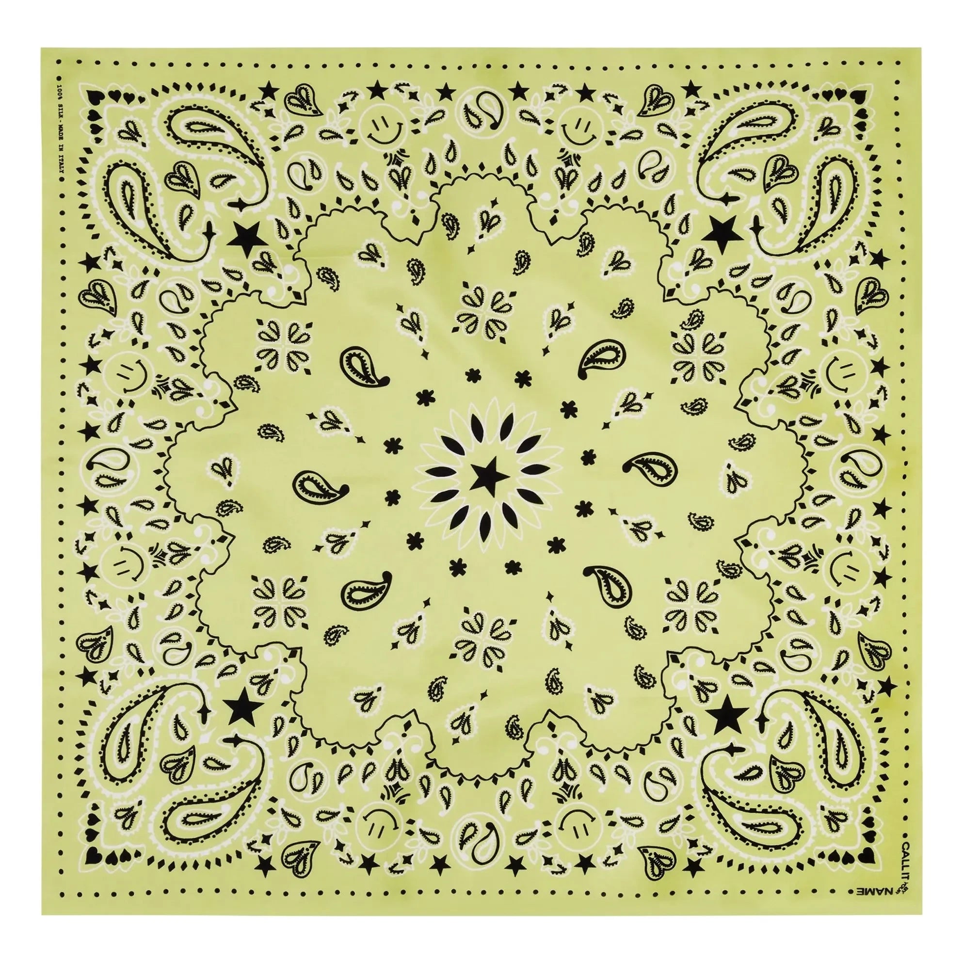 Call it by your name - Bandana Pequeña Seda | Amarillo