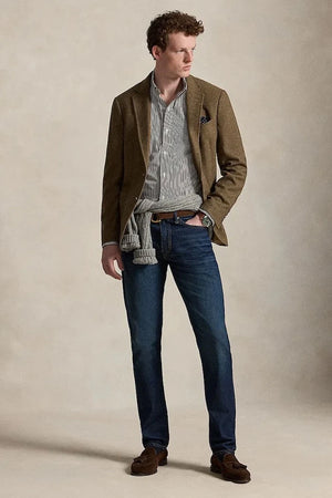 Polo Ralph Lauren camisa de algodón para hombre