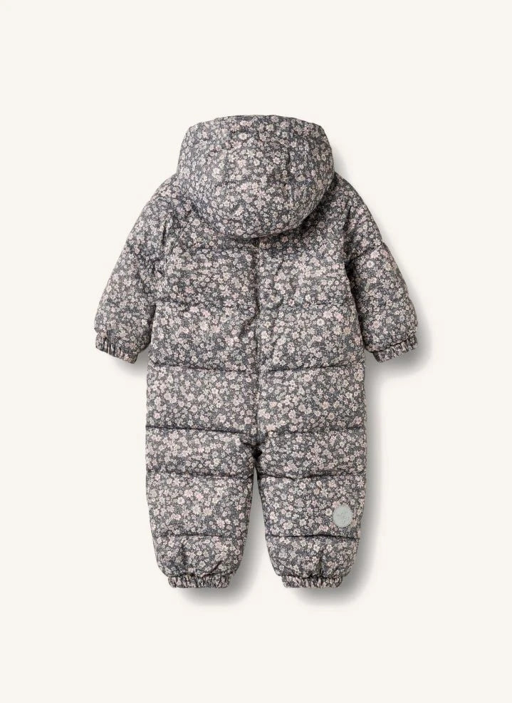 Wheat - Edem acolchado con estampado floral fabricado con fibras recicladas | Rosa pálido
