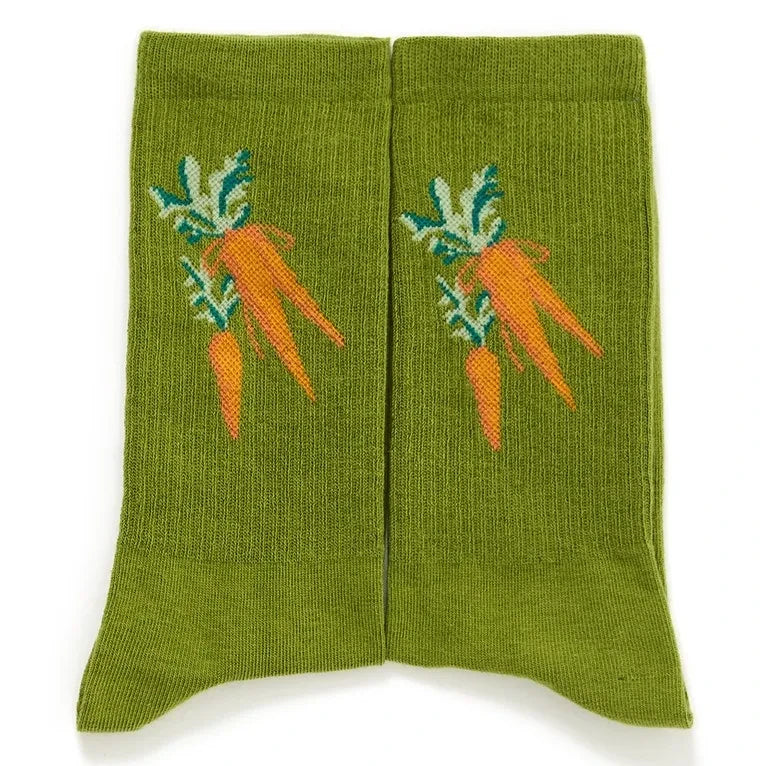 Maison Mangostan - Calcetines de zanahoria | Verde
