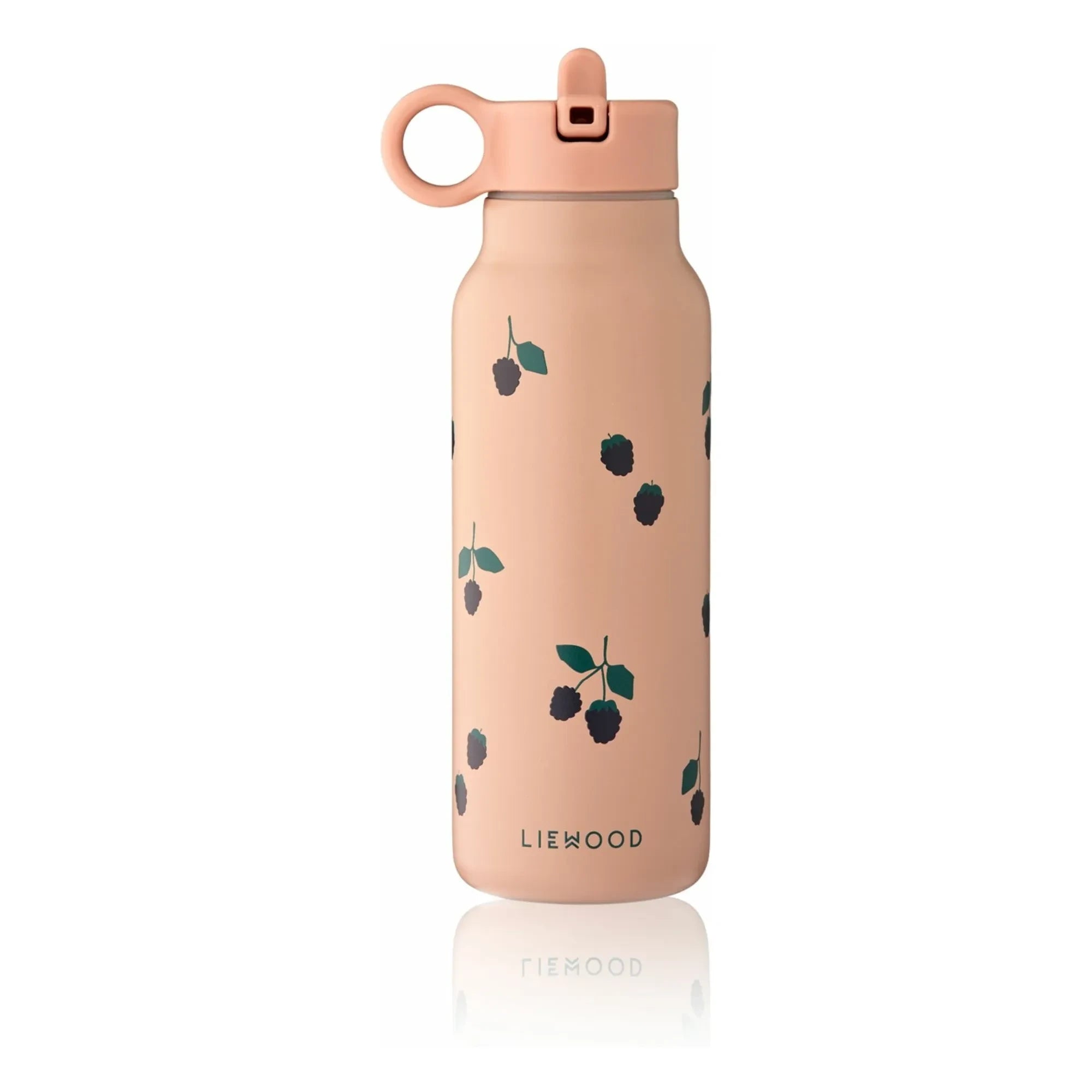 Liewood - Botella de agua de acero inoxidable Falk - 350 ml | Berry/Pale Tuscany